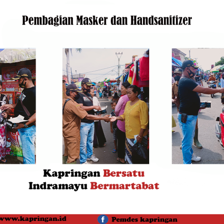 Album : Pembagian Masker dan Handsanitizer